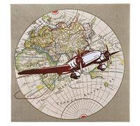 Genérico 20 servilletas de papel de viaje 33 cm