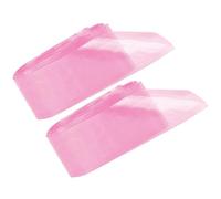 Genérico 200 Bolsas de Plástico Pvc Rosa para Clip, Fundas Desechables para Bolígrafos Que Previenen Salpicaduras y Contaminación Cruzada