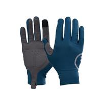 Genérico 2024 Guantes de Ciclismo con Dedos completos for Hombre, compatibles con Giant, Forro Polar Acolchado con Gel for otoño Invierno en Carretera y MTB(Blue Full,M-EU)