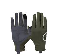 Genérico 2024 Guantes de Ciclismo con Dedos completos for Hombre, compatibles con Giant, Forro Polar Acolchado con Gel for otoño Invierno en Carretera y MTB(Green,M-EU)