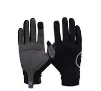 Genérico 2024 Guantes de Ciclismo con Dedos completos for Hombre, compatibles con Giant, Forro Polar Acolchado con Gel for otoño Invierno en Carretera y MTB(Black Full,M-EU)