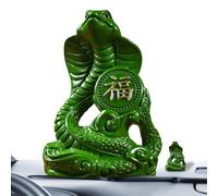 Genérico 2025 Año de la Serpiente Figuras de Serpientes de Madera - Figuras de Feng Shui Chino para el éxito de la Riqueza de la Suerte, Adornos de Escritorio Regalo de artesanía de Año Nuevo