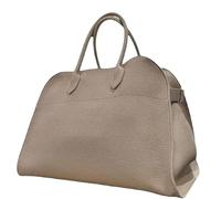 Genérico 2025 Leather Tote Bags for Women, Large Tote Bag Retro Top Handle Bag, Trendy Work Bags, PU Leather Shoulder Bag, Large Capacity Luxury Casual Tote Bag for Women (Gray Texture)