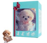 Genérico 2025 New Ai Robot Dog - My Smart Realistic Robot Dog Puppy That Acts Like a Real Dogs, Interactive Plush Robots Dogs for Adults & Kids, Walking, Barking, Tail Wagging Pet Companion (#F)