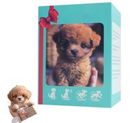 Genérico 2025 New Ai Robot Dog - My Smart Realistic Robot Dog Puppy That Acts Like a Real Dogs, Interactive Plush Robots Dogs for Adults & Kids, Walking, Barking, Tail Wagging Pet Companion (#D)