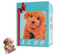 Genérico 2025 New Ai Robot Dog - My Smart Realistic Robot Dog Puppy That Acts Like a Real Dogs, Interactive Plush Robots Dogs for Adults & Kids, Walking, Barking, Tail Wagging Pet Companion (#C)