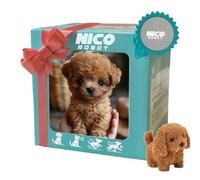 Genérico 2025 New Ai Robot Dog - My Smart Realistic Robot Dog Puppy, That Acts Like a Real Puppy, Interactive Plush Robots Dogs, Robots Dogs for Walking, Barking, Tail Wagging, for Pet Lovers (A1)
