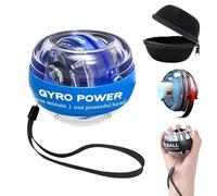 Genérico 2025 New Auto-Start Wrist Trainer Ball,Vital Wrist Exerciser,Torque Ball,with Led Lights for Strengthen Arms,Fingers and Muscles Workouts (Blue,Without Light)