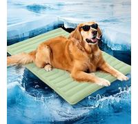 Genérico 2025 New Dog Cooling Mat, Cooling Mat for Dogs, Reversible Self Cooling Pad for Dogs (Cool & Warm), Self-Cooling Mat for Pets,Upgraded Portable Dog Cool Bed for Summer (Green,X-Large)