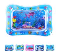 Genérico 2025 New Interactive Water Sensory, Pet Cat Water Bed Play Mat, Playmat Cool Comfort Inflatable Waterbed, Cool Comfort Sensory Playmat for Pet (Square 6)