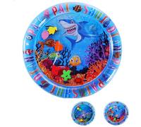 Genérico 2025 New Interactive Water Sensory, Pet Cat Water Bed Play Mat, Playmat Cool Comfort Inflatable Waterbed, Cool Comfort Sensory Playmat for Pet (Circle 2)