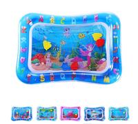 Genérico 2025 New Interactive Water Sensory, Pet Cat Water Bed Play Mat, Playmat Cool Comfort Inflatable Waterbed, Cool Comfort Sensory Playmat for Pet (Square 4)