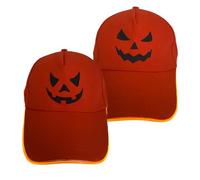 Genérico 2025 NEW Jack-O’-Lantern Halloween Pumpkin Hat, Creative Pumpkin Baseball Cap with Lights, Scary Halloween Decoration (Smile)