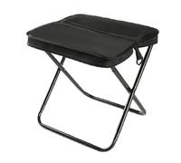 Genérico 2025 New Portable Stool for Mountaineering and Hiking Lightweight Foldable Stool for Outdoor Picnic Hiking Fishing (Black,S)