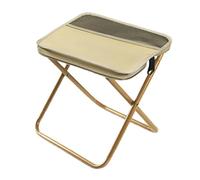 Genérico 2025 New Portable Stool for Mountaineering and Hiking Lightweight Foldable Stool for Outdoor Picnic Hiking Fishing (Beige,S)