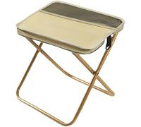 Genérico 2025 New Zipper Folding Stool Portable Stool for Mountaineering and Hiking Lightweight Foldable Chair with Carrying Bag for Outdoor Picnic Hiking Fishing (Khaki,Large)