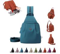 Genérico 2025 Premium 3 in 1 Anti-Theft Travel Bag, Preferablen Waterproof 2-Way Commuter Bag, Large Capacity Convertible Backpack (Blue)