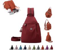 Genérico 2025 Premium 3 in 1 Anti-Theft Travel Bag, Preferablen Waterproof 2-Way Commuter Bag, Large Capacity Convertible Backpack (Red)