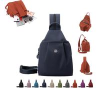 Genérico 2025 Premium 3 in 1 Anti-Theft Travel Bag, Preferablen Waterproof 2-Way Commuter Bag, Large Capacity Convertible Backpack (Navy)