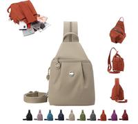Genérico 2025 Premium 3 in 1 Anti-Theft Travel Bag, Preferablen Waterproof 2-Way Commuter Bag, Large Capacity Convertible Backpack (Khaki)
