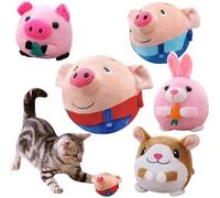 Genérico 2026 Active Plush Pet Toy, Interactive Dog Toys with Squeak Ball, Plush Toy with Ball Bouncing Pets (3)