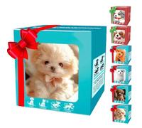 Genérico 2026 Actualización Nicoo Robot Puppy, Que actúa como un Perro Real, Robots realistas con Pilas para Perros, Caminar, ladrar, Mover la Cola, Robots Inteligentes para Cachorros con IA (F)