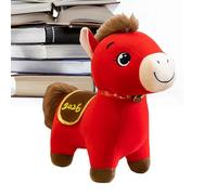 Genérico 2026 Animal De Peluche De Caballo,Muñeco Abrazable Cómodo - Animales De Peluche De Caballo - para Familia Amigos Cumpleaños Navidad China Hogar Guardería Fiesta Colección Exhibición Interior