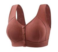 Genérico 2026 Bandoulière transparente confortable et pour femmes, sans fil, dos nu, sans éponge, avec bretelles convertibles (Brown, 40)