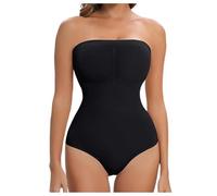 Genérico 2026 Body corsé tanga sin costuras para mujer con tirantes ajustables para mayor comodidad y estilo, Le Noir, TG