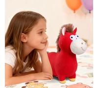 Genérico 2026 Chinesisches Neujahr -Plüschtier - Niedliches Stoffmaskottchen für Das Mondneujahr | Perfekt für Frühlingsfest, Feiertagspartys, Kinder, Erwachsene, Freunde und Familienfeiern