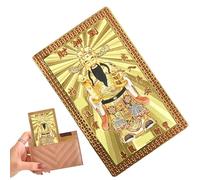 Genérico 2026 Collectible Keepsake - God Of Wealth Card,Chinese New Year Blessing Cards,for Fortune Luck Harmony Success Travel Family Holiday Home Display