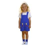 Genérico 2026 Conjunto de animadoras para niños con Estampado de Dinosaurios para el día del Deporte Escolar Actividades de jardín de Infantes. (Blue, 15-16 Years)