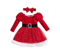 Genérico 2026 Conjunto de dos piezas para niñas: vestido estampado floral con lazo y leggings cómodos. Ideal para fiestas y eventos.