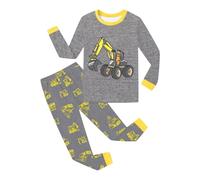 Genérico 2026 Conjunto Elegante Manga Larga para Niñas Estampado Cómodo Uso Diario Aventuras Escolares (Grey, 10-12 Years)