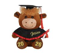 Genérico 2026 De Las Tierras Altas De Graduación, Diseño Digno De Recuerdo, 25 Cm, Regalo De De Las Tierras Altas De Graduación, Regalo De De Decoración De Felpa, Accesorio Fotográfico V