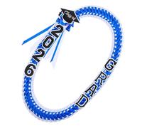 Genérico 2026 Graduation Ribbon Lei Necklace 120cm | Grad Accessory For Women Men Senior Graduates College Student School Ceremony | Celebration Lei of For and with Vibrant Festive Design