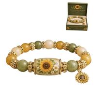 Genérico 2026 Love Peace Spring Blessings Bracelet, Hummingbird Garden Faith Bracelet, Inspirational Bird Charm Beaded Bracelets for Strength,Hope and Joy, Motivational Jewelry Gifts for Women
