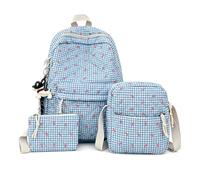 Genérico 2026 NEW Bow Backpack 3-Piece Set Cute College Laptop Rucksack for Women Fashion Travel Daypack (C)