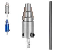 Genérico 2026 New Broken Pipe Extractor Tool, Broken Valve Extractor Tool, Brokens Valve Extractors Tools With 40crv Steel Hex Shank, Internal Pipes Wrench For 1/2", 3/4", 1" (Silver)