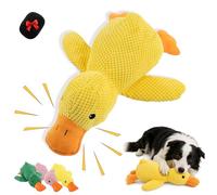Genérico 2026 New Calming Duck Toy for Dogs, Calming Duck Dog Toy, Stuffed Calming Pillow with Quack Sound, Suitable for Small and Medium-Sized Dogs and Indoor Puppies (Yellow,L(45×38cm))