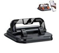 Genérico 2026 New Car Phone Holder 360 Degree Rotation, Car Phone Holder 360 Degree Rotation, Durable One-Hand Operation, Suitable for Sedan/SUV, Navigation, Driving & Phone Mountin (Black)