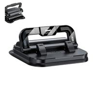 Genérico 2026 New Car Phone Holder 360 Degree Rotation, Suitable for Car Navigation in-Car Dashboard, Horizontal and Vertical Screen Adjustment Angle, Anti-Slip Holder for All Phones (Black)