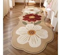 Genérico 2026 New Cute Flower Bath Mat,Flower Pattern Non-Slip Washable Rugs Floor Mat, Machine Washable Rugs for Bedroom Hallway Bedside Study Living Rooms