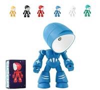 Genérico 2026 New Lonely Robot Cartoon Cute Robot Design Companion Table Light, Mini Creative Robots Tablellamp, Unique Led Mini Night Light, Posable Body Bot Style, a Unique Companion (Blue)