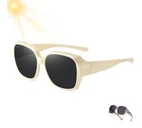 Genérico 2026 New Polarized UV400 Protection Trendy Round Cat-Eye Sunglasses Women'S Cat Eye Sunglasses Polarized (#4)