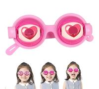 Genérico 2026 New Winking Glasses with Winking Eyes, Kinetic Crazy Eyes Glasses, Pull-String Blinking Crazy Glass for Kids and Adults (B)