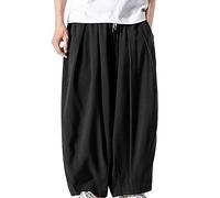 Genérico 2026 Pantalones Cargo para Hombre de Estilo Informal Mallas Sueltas Ideales para Primavera y otoño diseño harén Moderno Prendas amplias y Atractivas Que marcan Tendencia