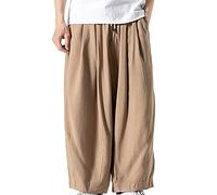 Genérico 2026 Pantalones Cargo para Hombre de Estilo Informal Mallas Sueltas Ideales para Primavera y otoño diseño harén Moderno Prendas amplias y Atractivas Que marcan Tendencia
