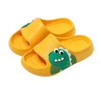 Genérico 2026 Pantuflas de verano para niños y niñas, sandalias informales ligeras y cómodas con estampado de dinosaurios y astronautas para interiores y exteriores, para niños pequeños de 4 a 11 años