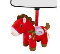 Genérico 2026 Peluche Mascota Caballo | Lindo Portátil Dulce Animal Llaveros | Juguetes Peluche Caballo | Para Casa Mesas de Comedor Oficinas Cafés Sofás Camas